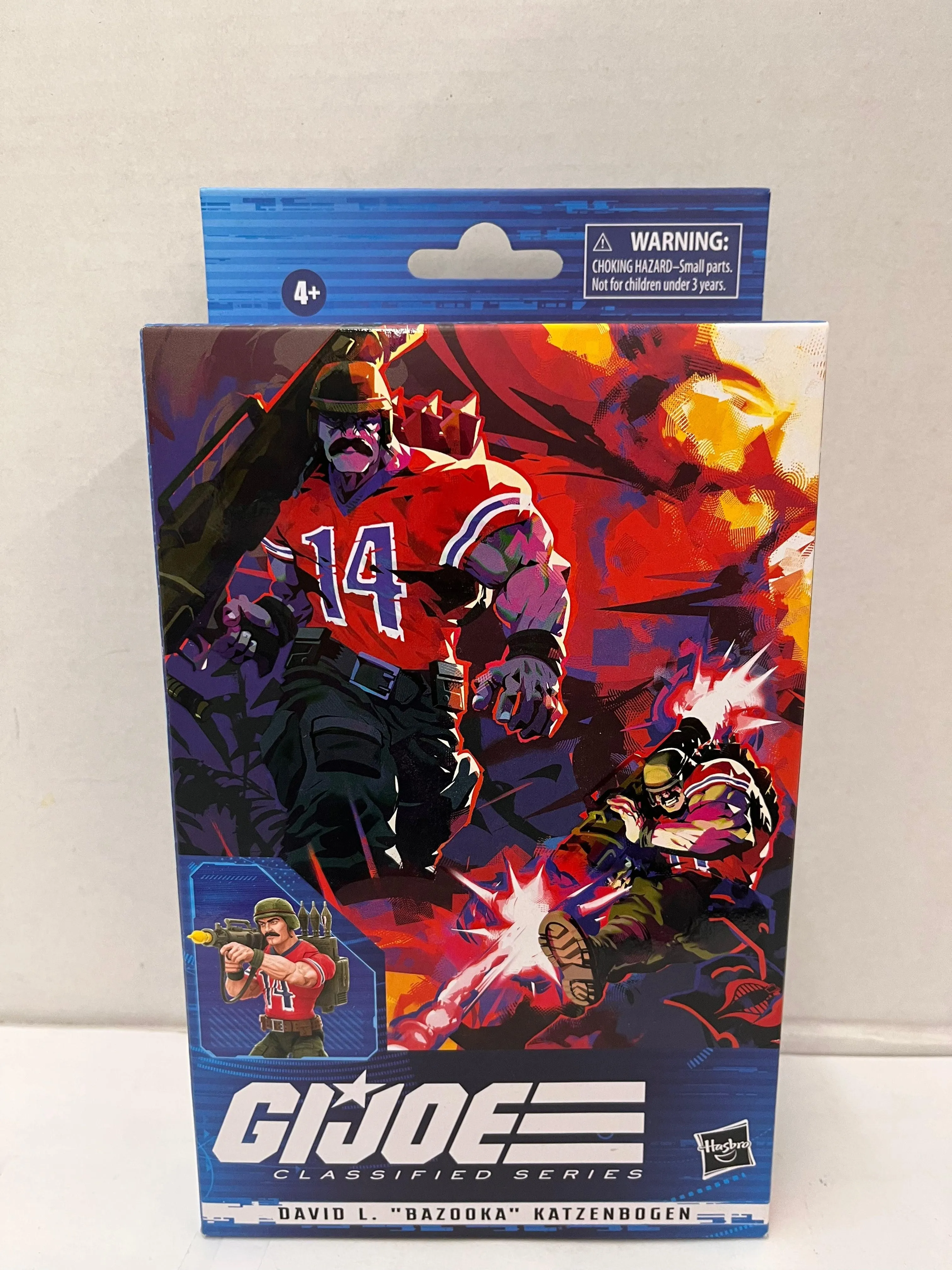 GI Joe Classified Bazooka 62 Figure Hasbro