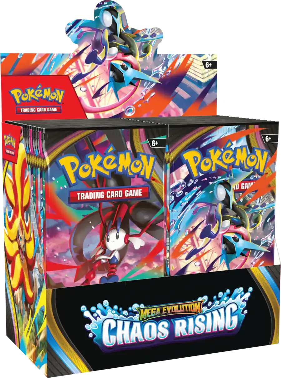 Pokemon Chaos Rising Booster Box + Mystery Hit