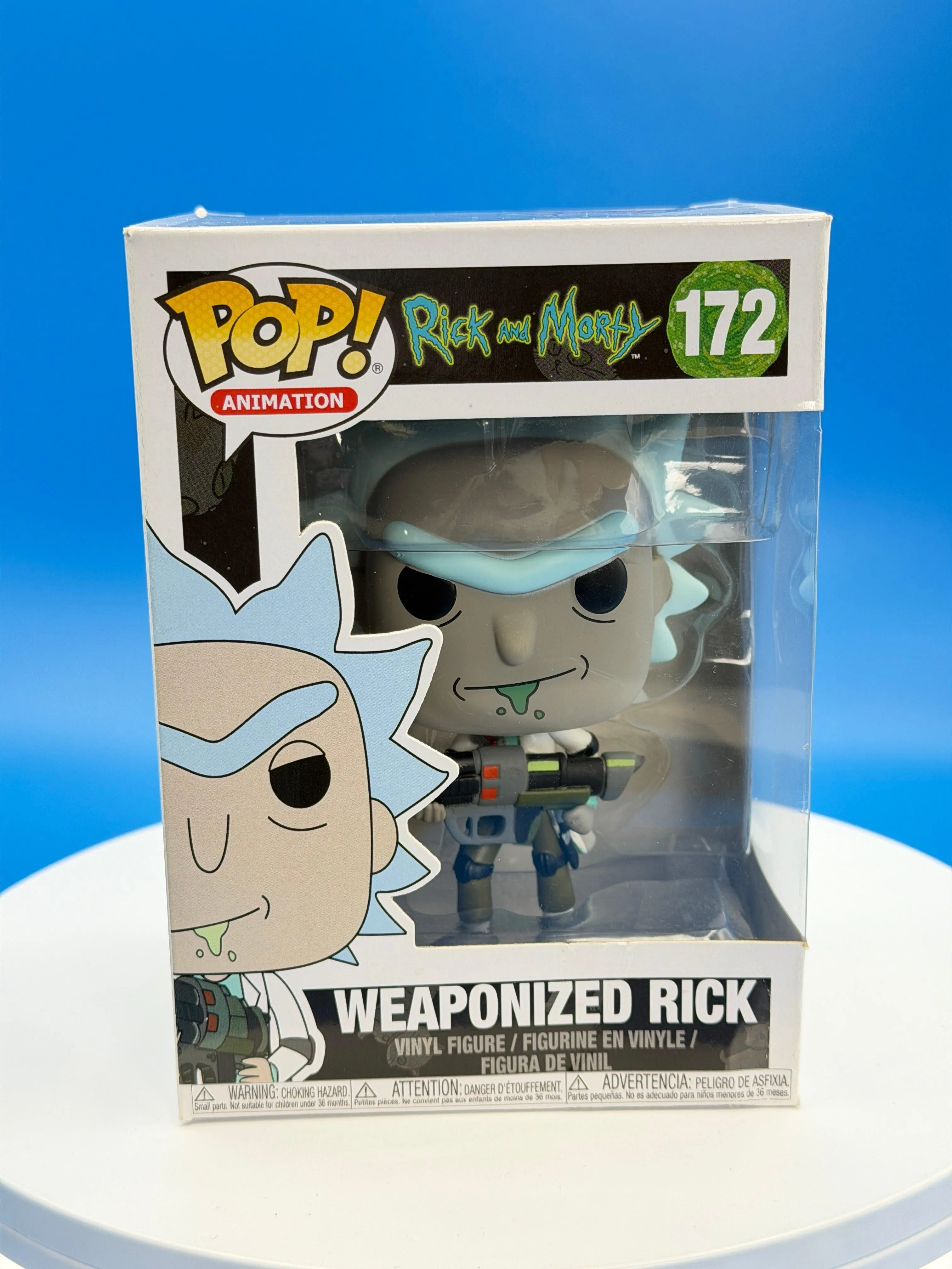 Rick and Morty Weaponized Rick #172 Funko Pop Vinyl Figure