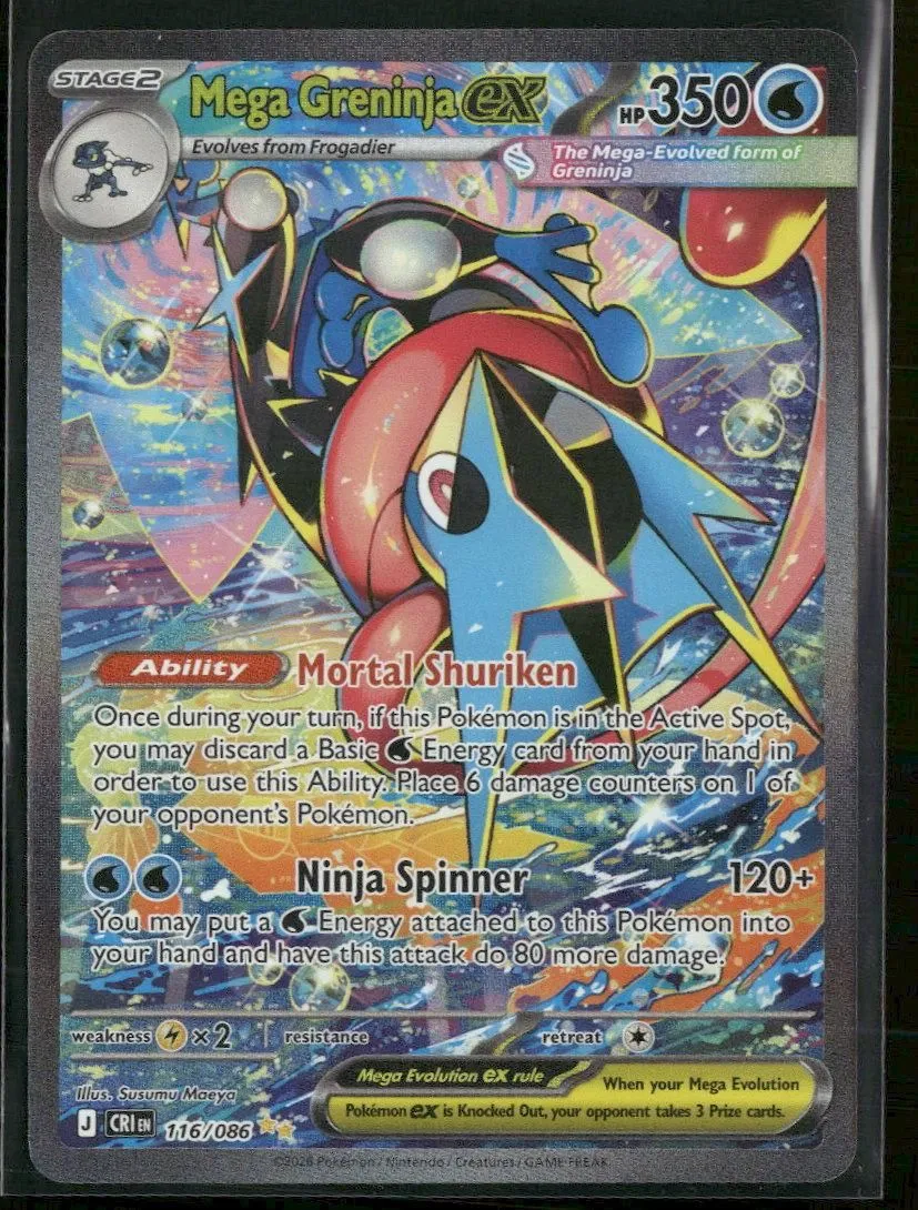 ME04: Chaos Rising Mega Greninja ex #116/086