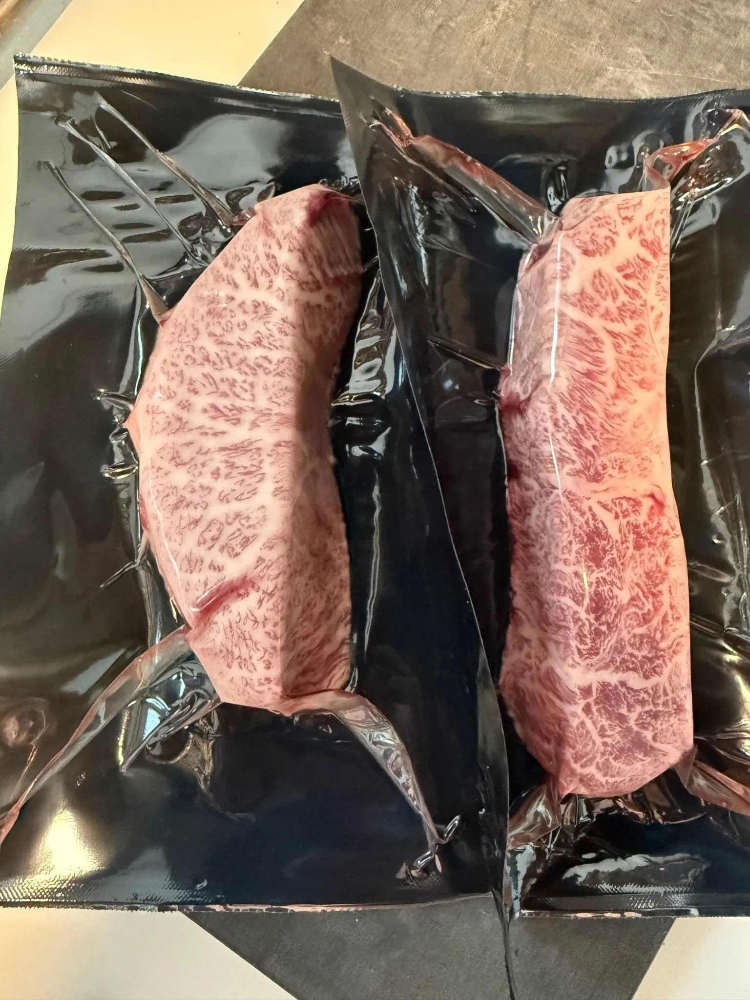 NEW product: 100% Fullblood Wagyu Japanese A5 Flat Iron 9+ (5 x 6oz)