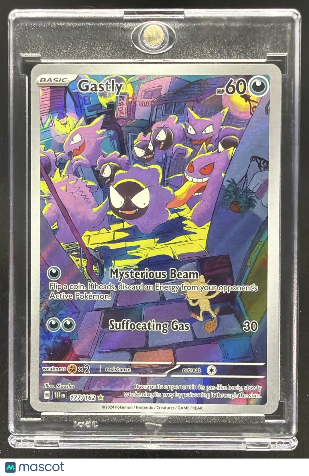 2024 Pokemon Temporal Forces Gastly #177/162