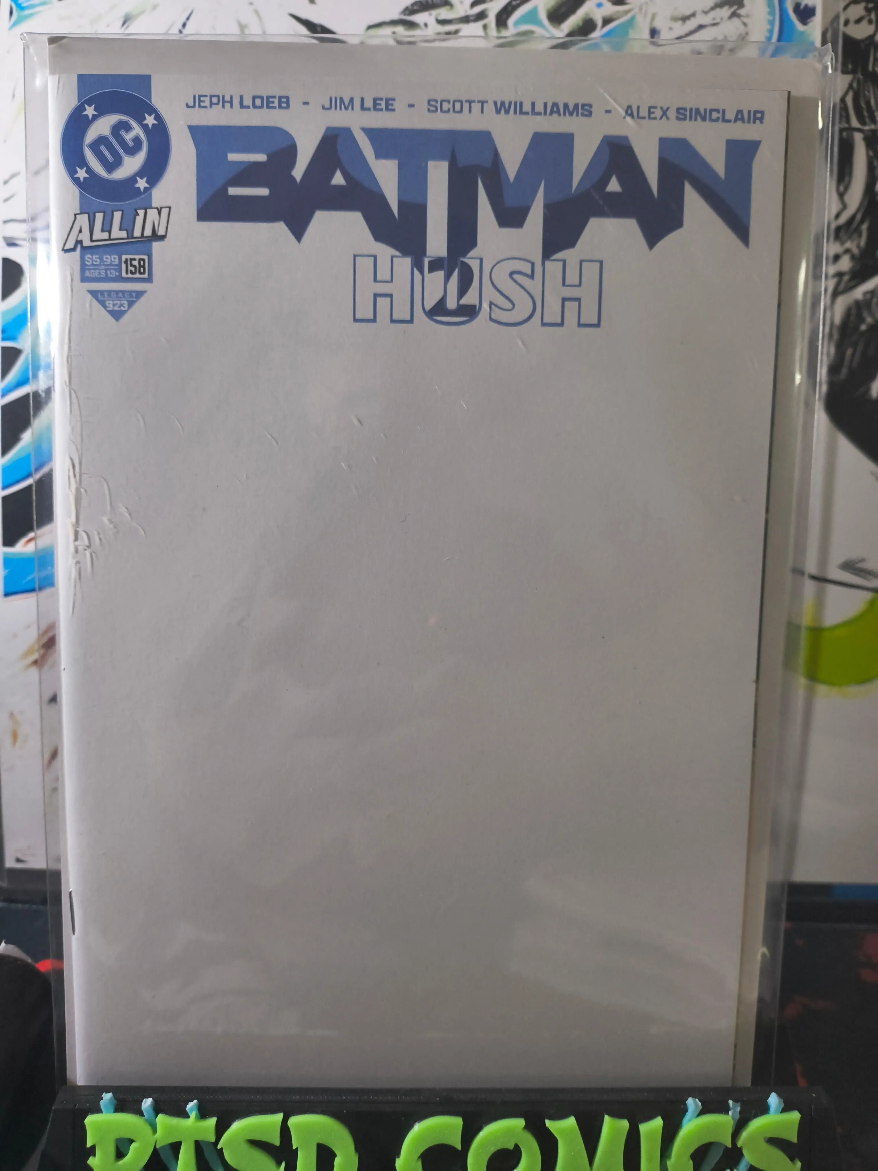 BATMAN 158 BLANK VARIANT