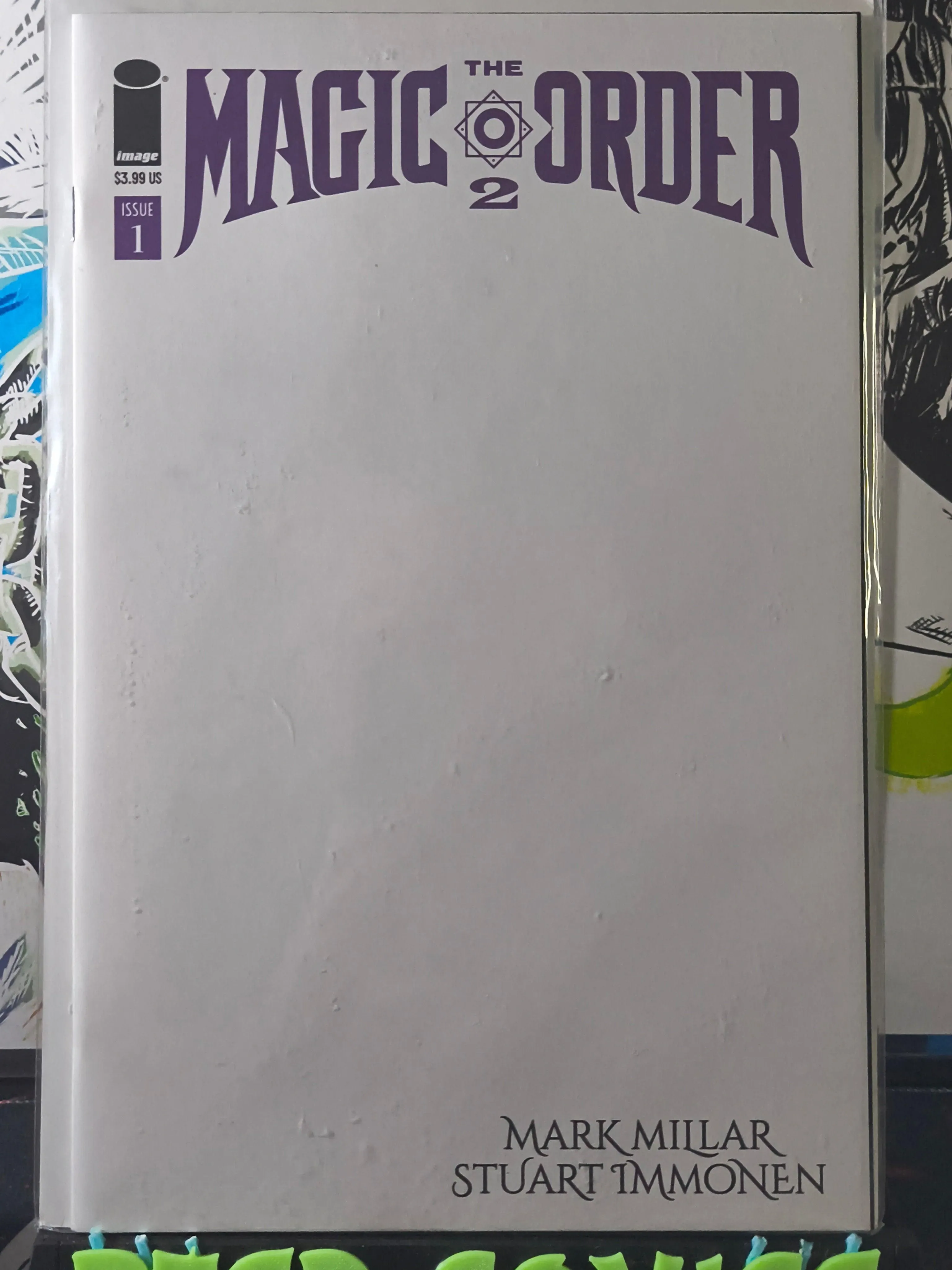 THE MAGIC ORDER 2 #1E BLANK VARIANT