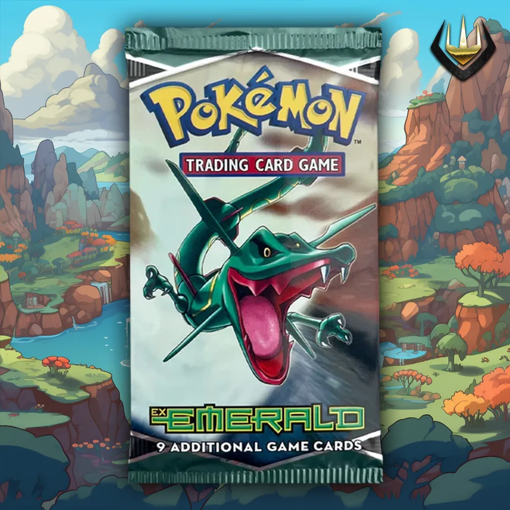 EX Series Pokemon Emerald Booster Pack [Rayquaza Art]