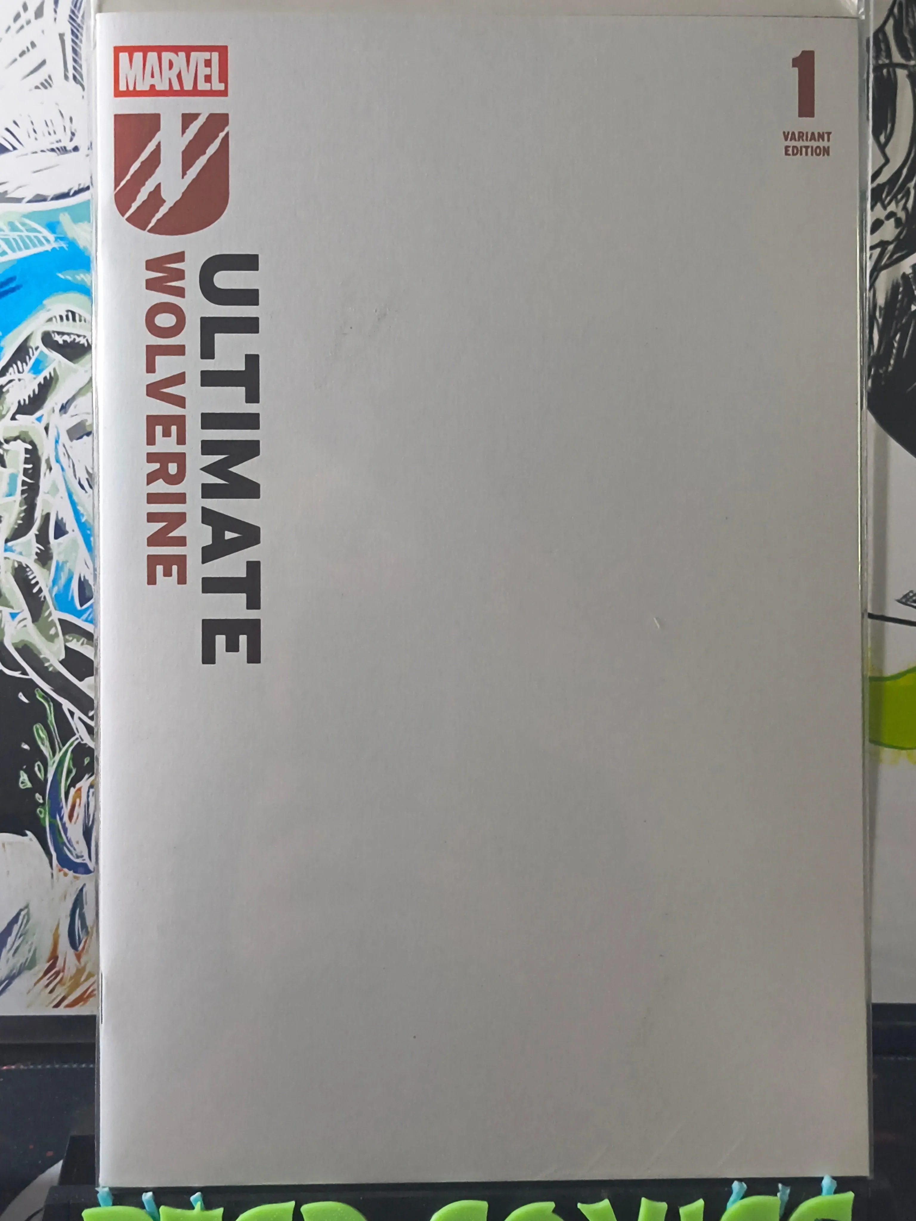 ULTIMATE WOLVERINE #1AA BLANK VARIANT