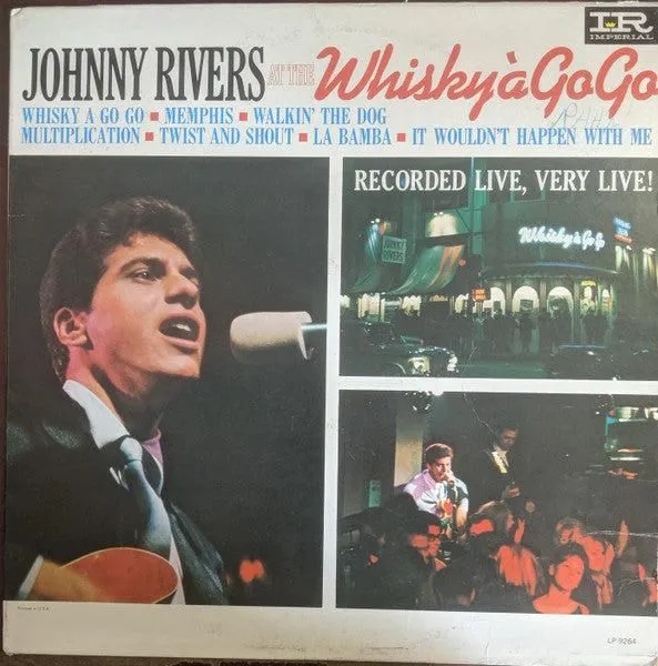 Johnny Rivers - Johnny Rivers At The Whisky À Go-Go (LP)