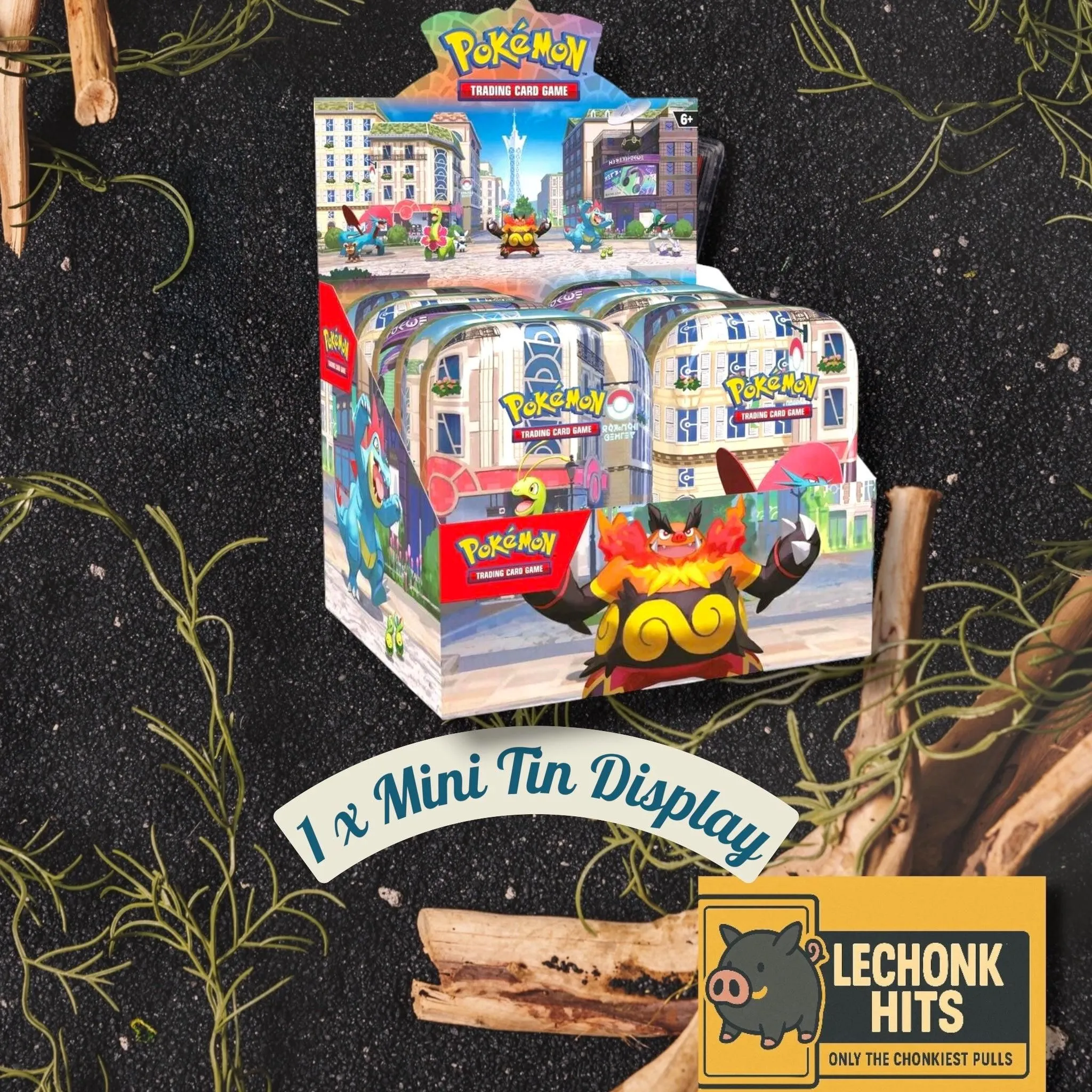 Lumiose City Mini Tin Display (10 Mini Tins)