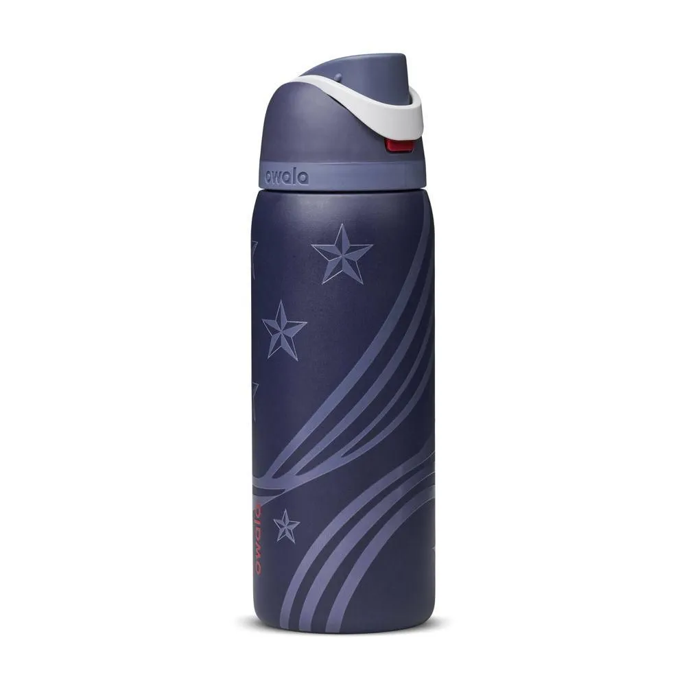 New without box - Owala 32 fl oz Stainless Steel FreeSip Water Bottle - All American:
