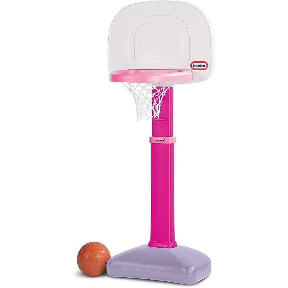 Open-box - Little Tikes TotSports Easy Score Toy Basketball Set 2pc - Pink