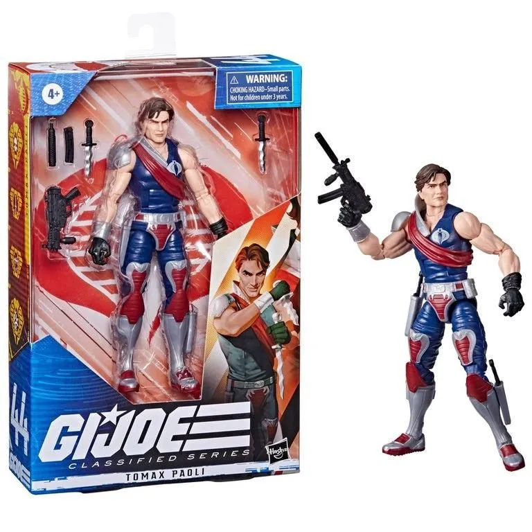 Hasbro G.I. Joe Classified Series Tomax Paoli Action Figure #44