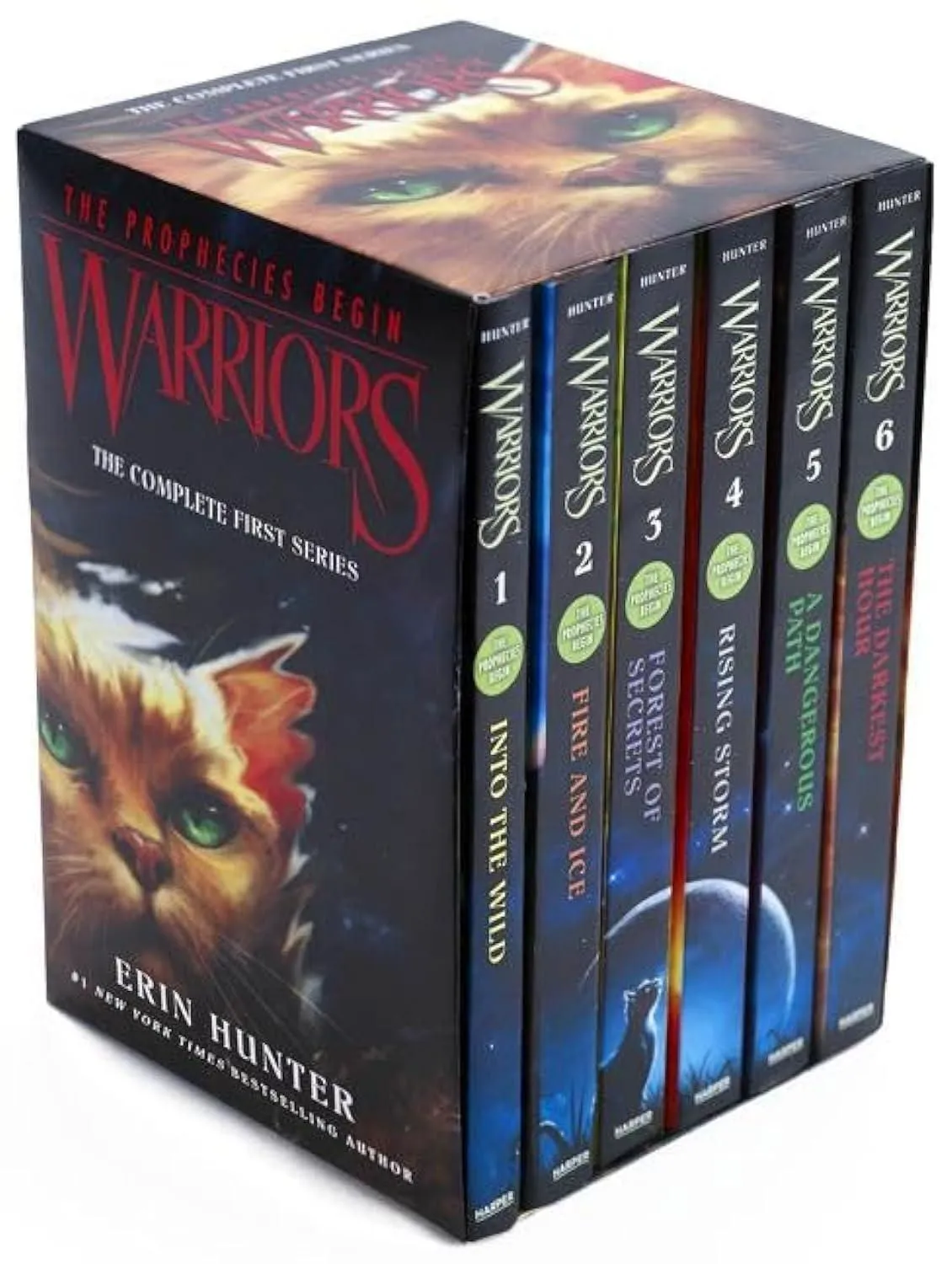 Open-box - Warriors Box Set: Volumes 1 to 6 - (Warriors: The Prophecies Begin)