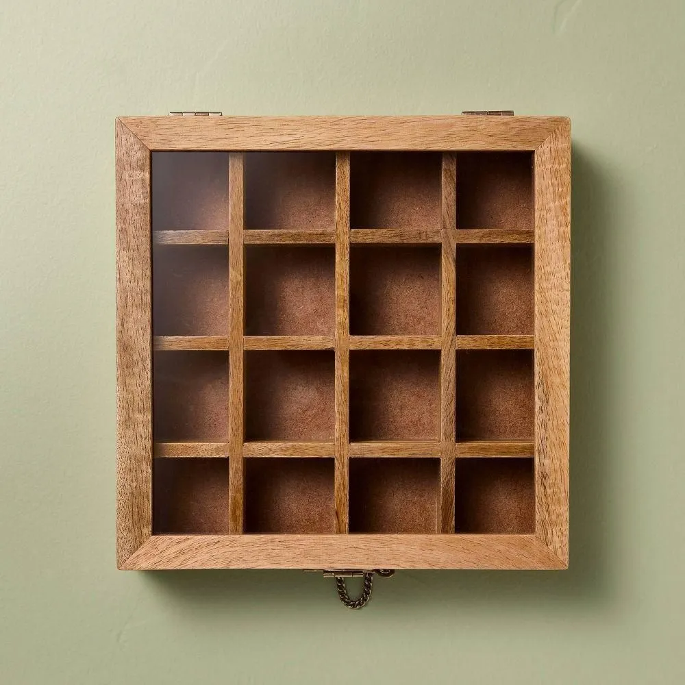 New without box - Small Wood Collectables Box - Hearth & Hand with Magnolia