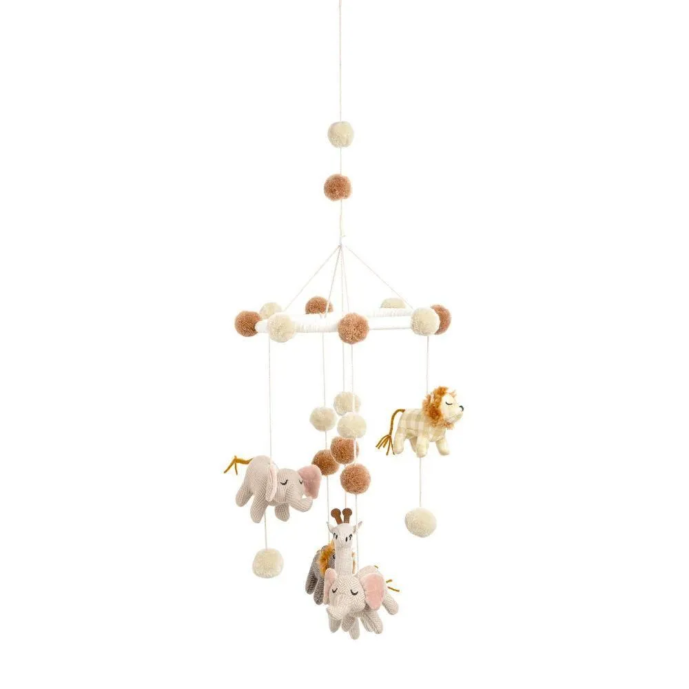 New without box - Crane Baby Handcrafted Ceiling Hanging - Kendi Animals
