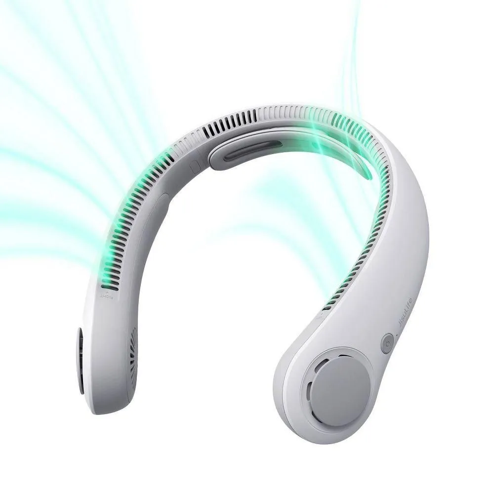 Used and fully functioning - JISULIFE Neck Fan Life4 New Exclusive Color
