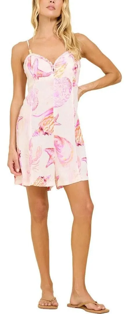 Surf Gypsy Crepe Romper
