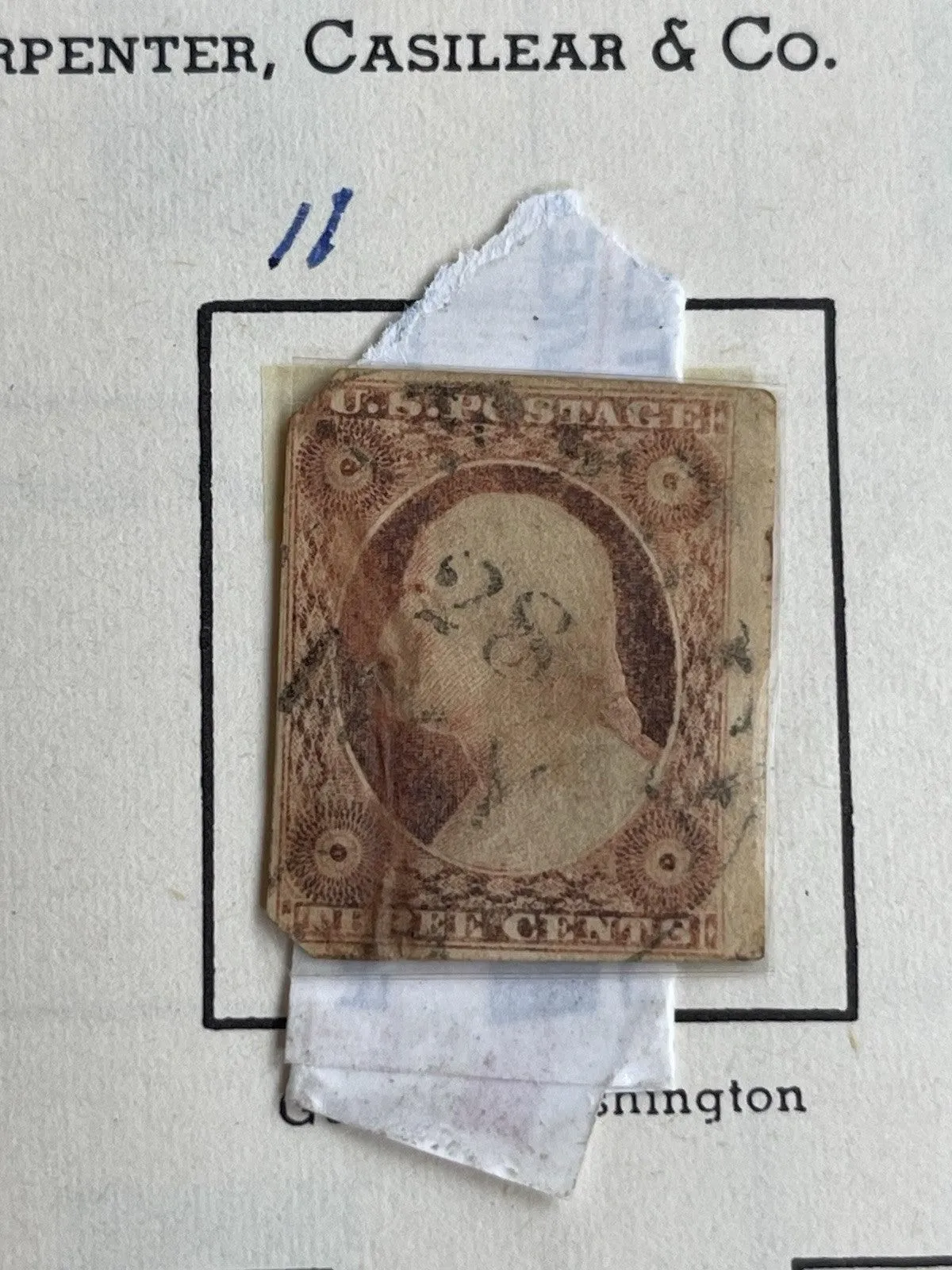 U.S. - 11a - Deep Brown color - Used