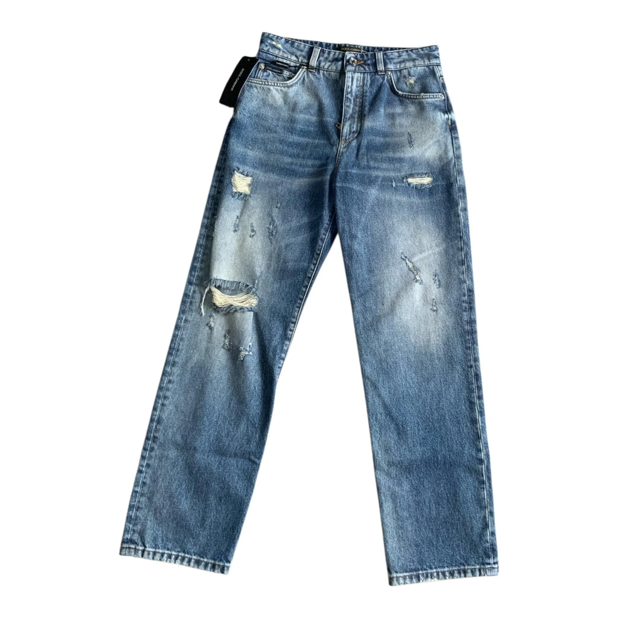 Dolce & Gabbana - Distressed Jeans-Size 40