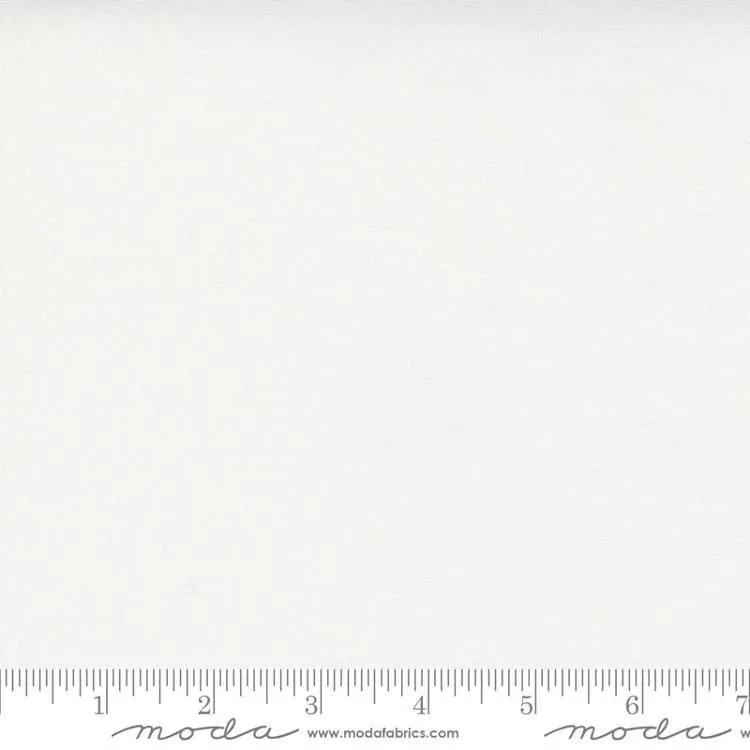 Bella Solids Off White 9900-200 Moda Half Yard