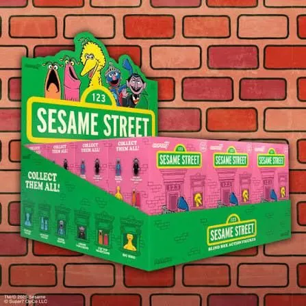 Super7 Sesame Street 123 Blind Box Action Figures