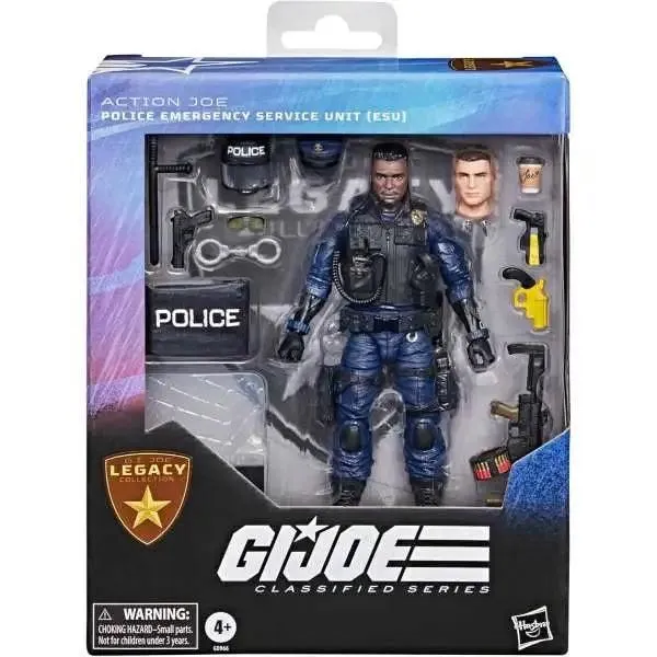 Hasbro G.I.Joe Action Joe Police Emergency Service Unit (ESU) Action Figure