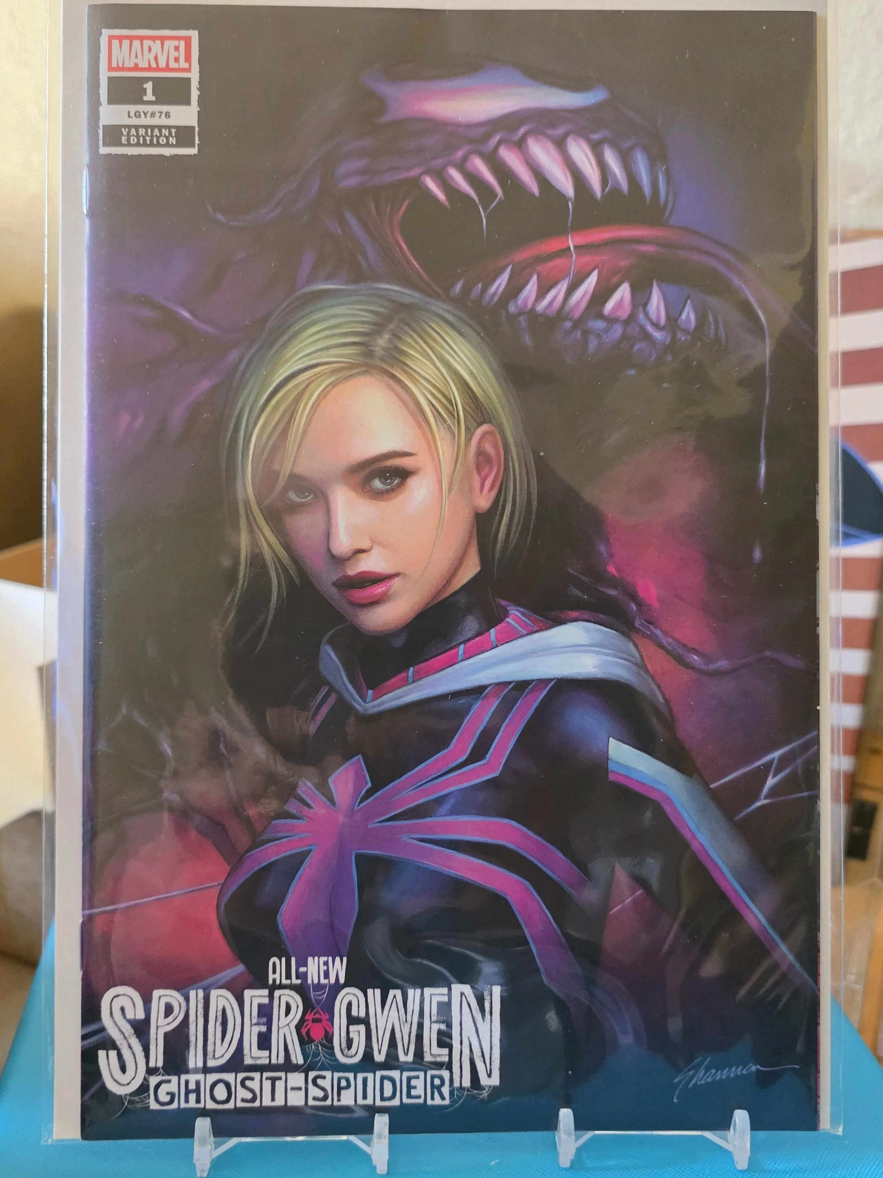 Spider-Gwen: Ghost-Spider #1 Shannon Maer Exclusive Trade & Virgin 2-Book Set NM