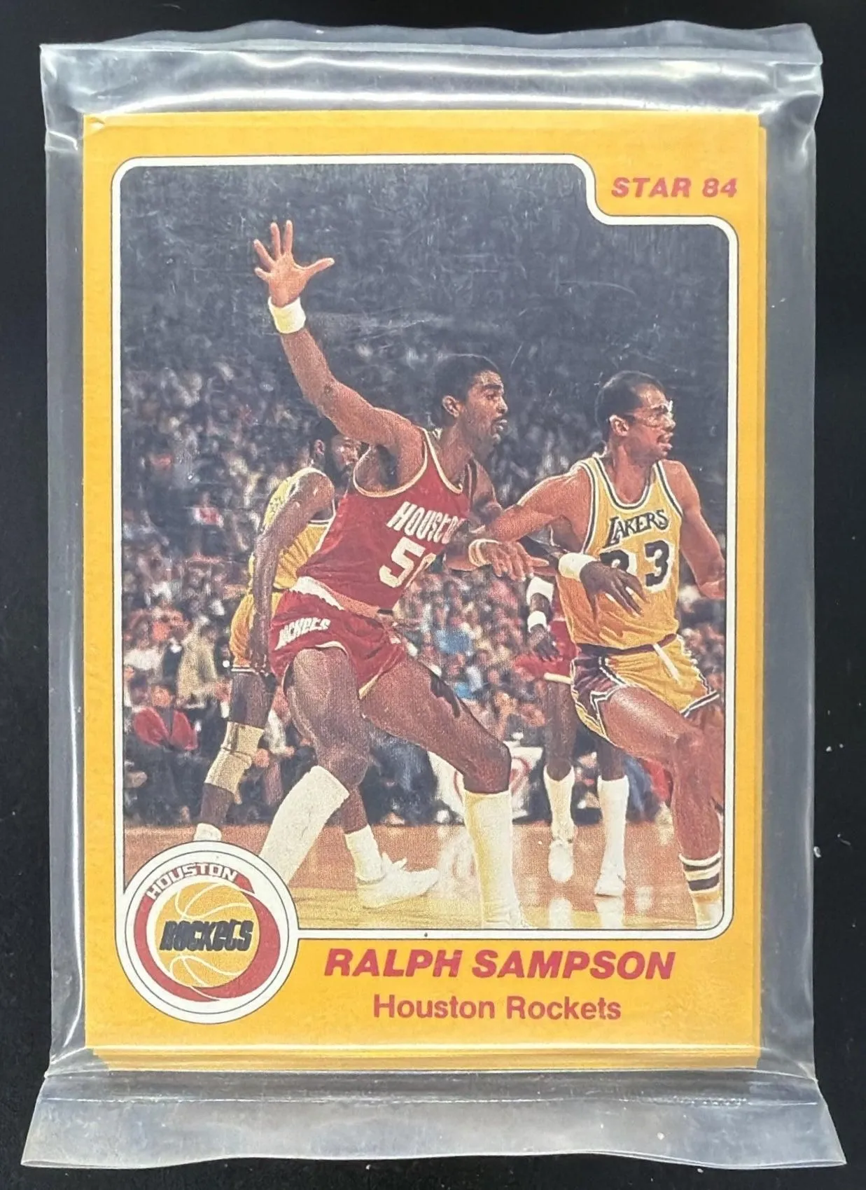 1984-85 Star All-Star Game Ralph Sampson #23 Rockets Sealed