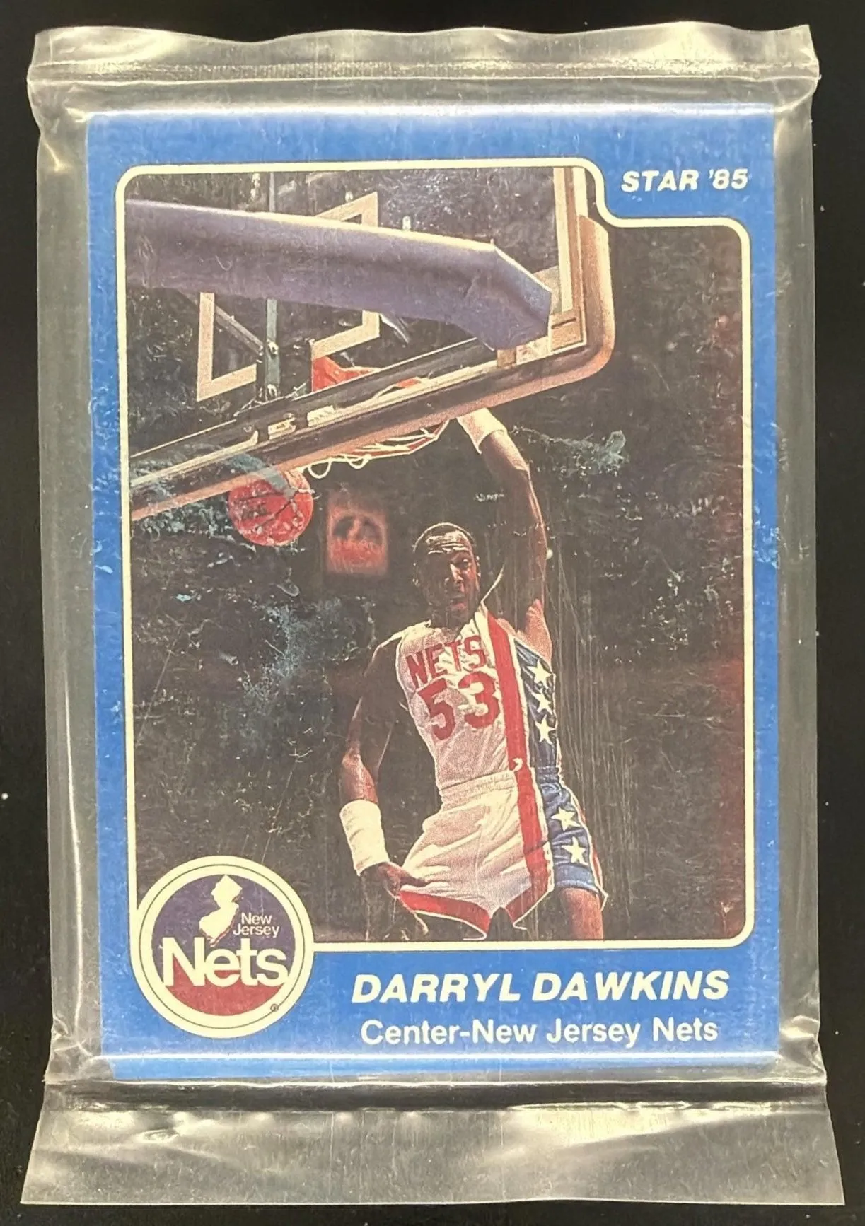 1984-85 Star Darryl Dawkins #88 Sealed Nets