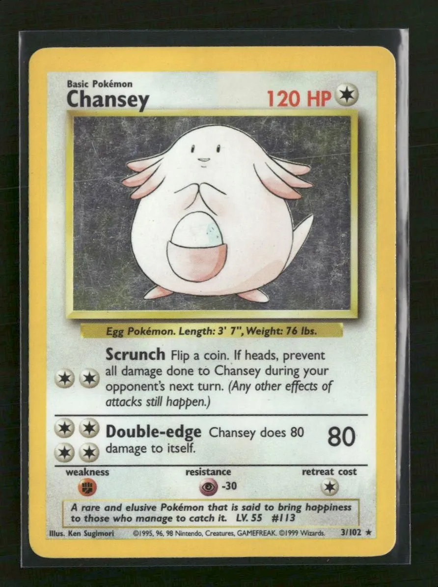Base Set Chansey #003/102