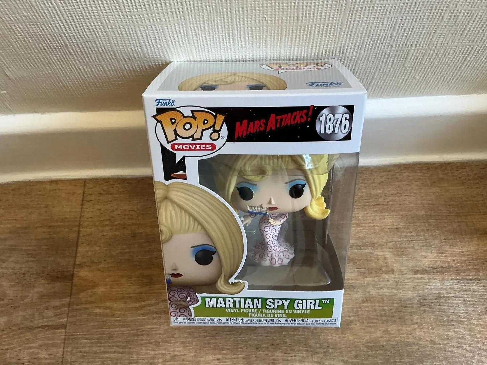 Funko POP! Movies: Mars Attacks Martian Spy Girl #1876