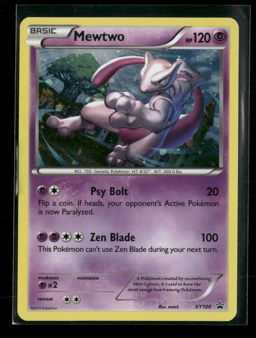 XY Promos Mewtwo #XY100