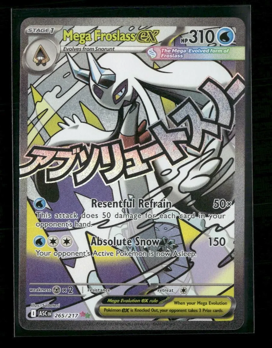 ME: Ascended Heroes Mega Froslass ex #265/217