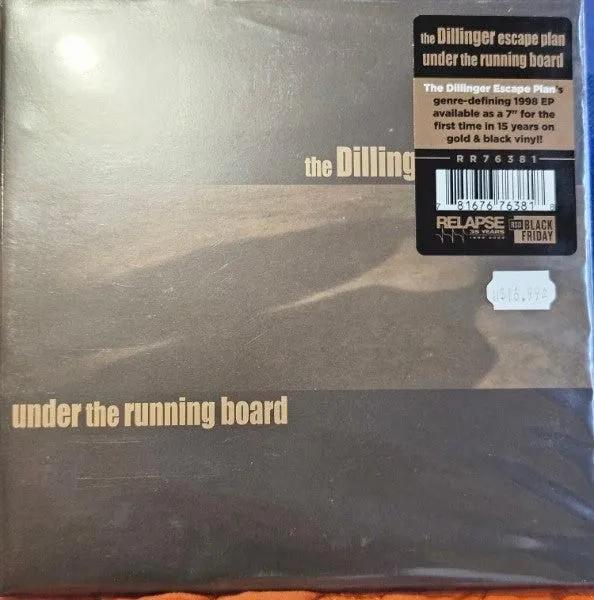 The Dillinger Escape Plan - Under The Running Board (7", EP, RSD, Gol) (Mint (M))