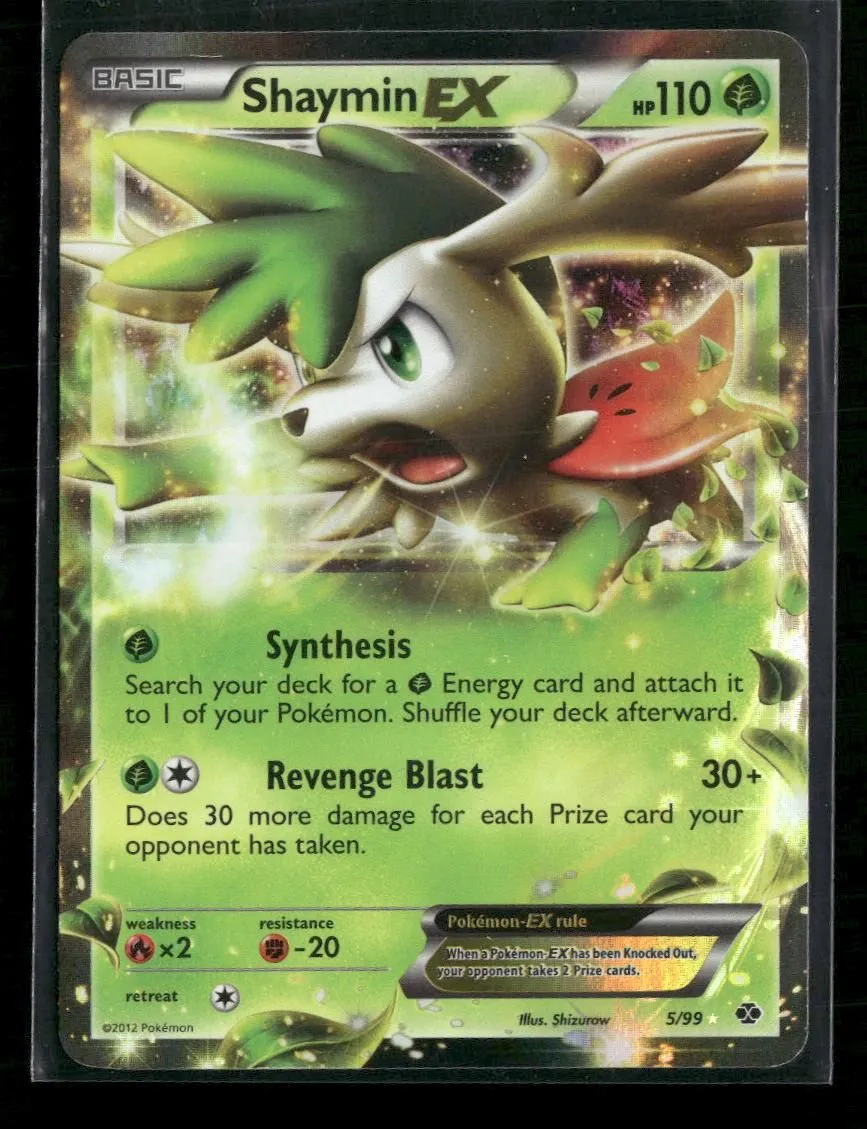 Next Destinies Shaymin EX #5/99