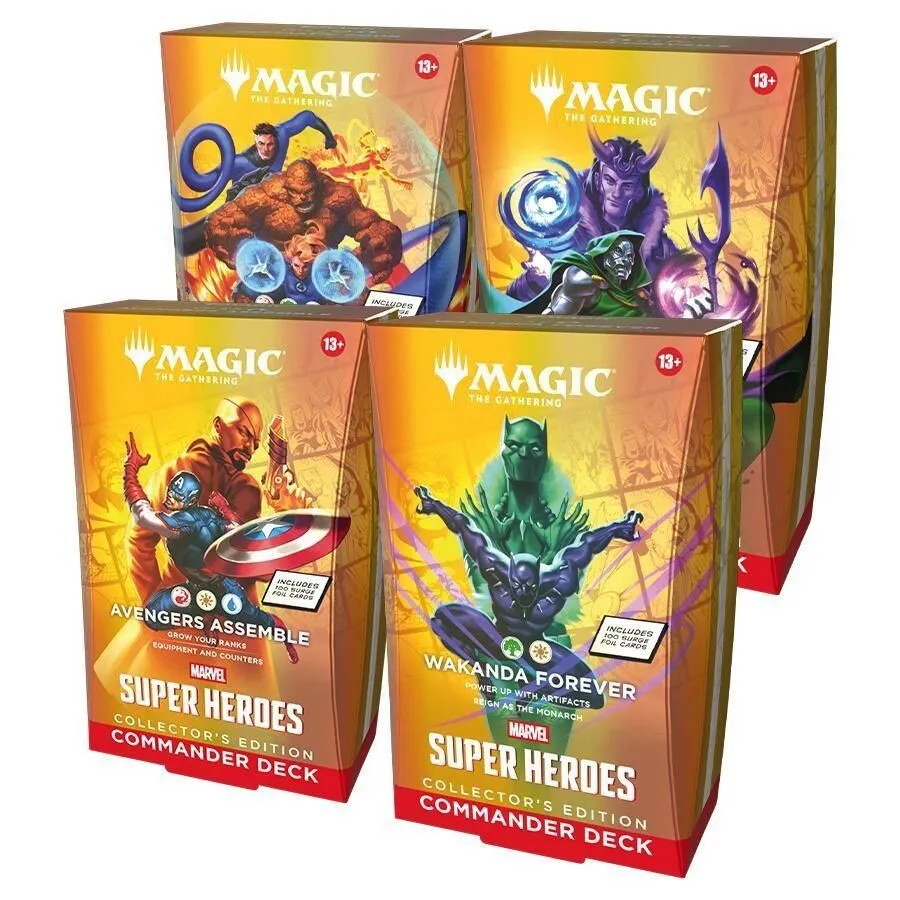 Marvel Super Heroes Commander Decks ( Collector Edition)
