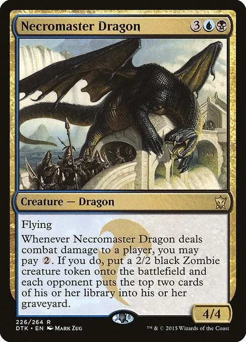 DTK, Necromaster Dragon, Standard, 226, R, Near Mint, Normal, EN