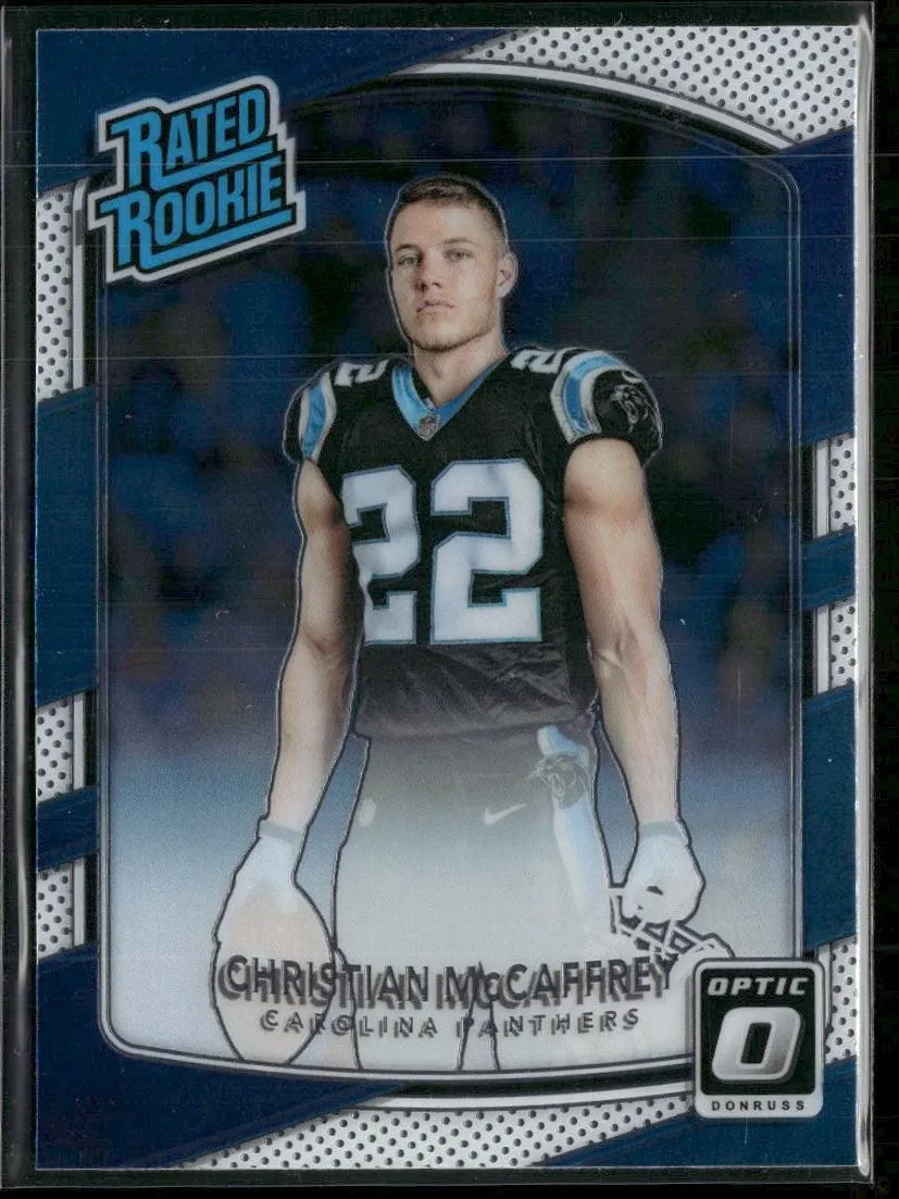 2017 Donruss Optic Christian McCaffrey Rookie #168