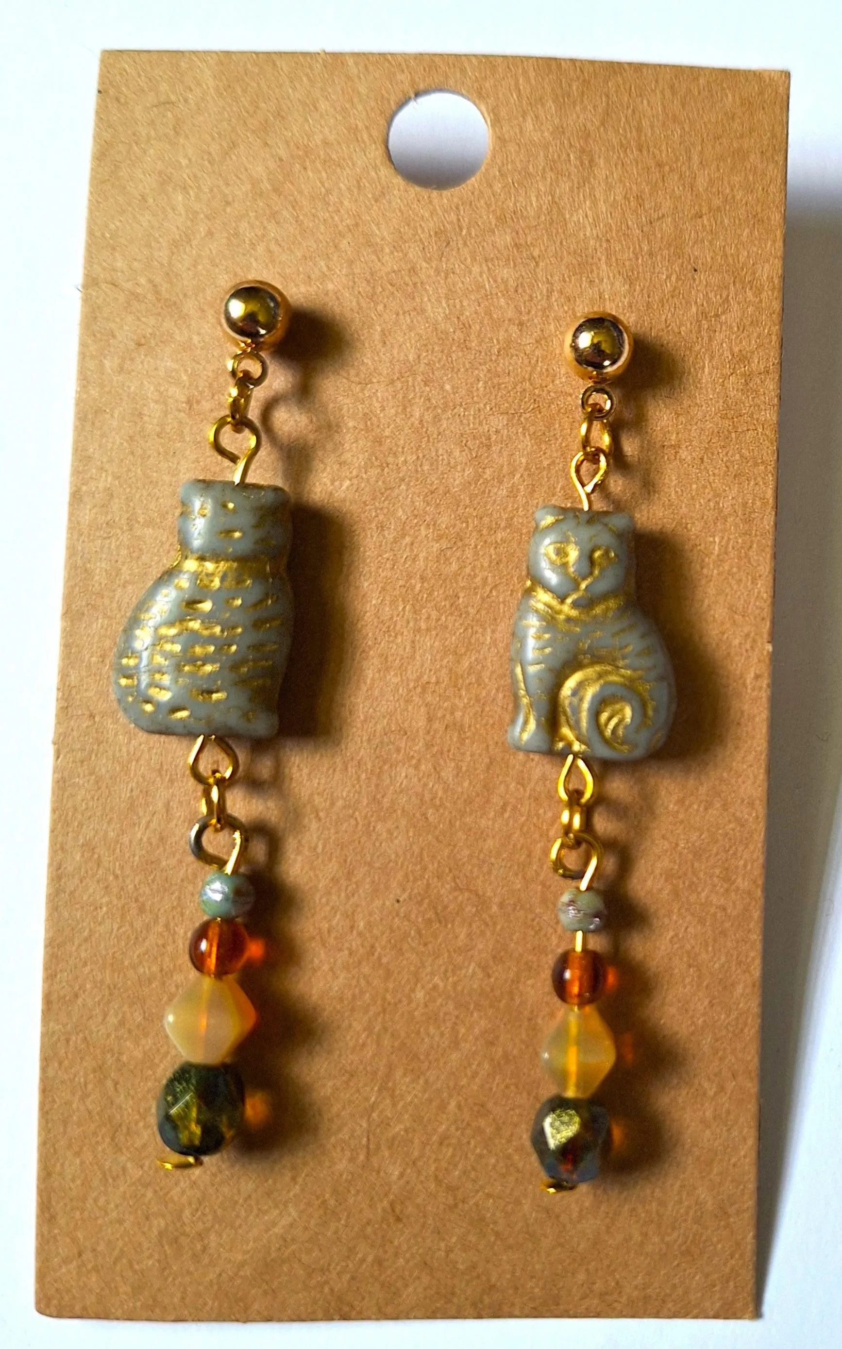 Czech Glass Earrings