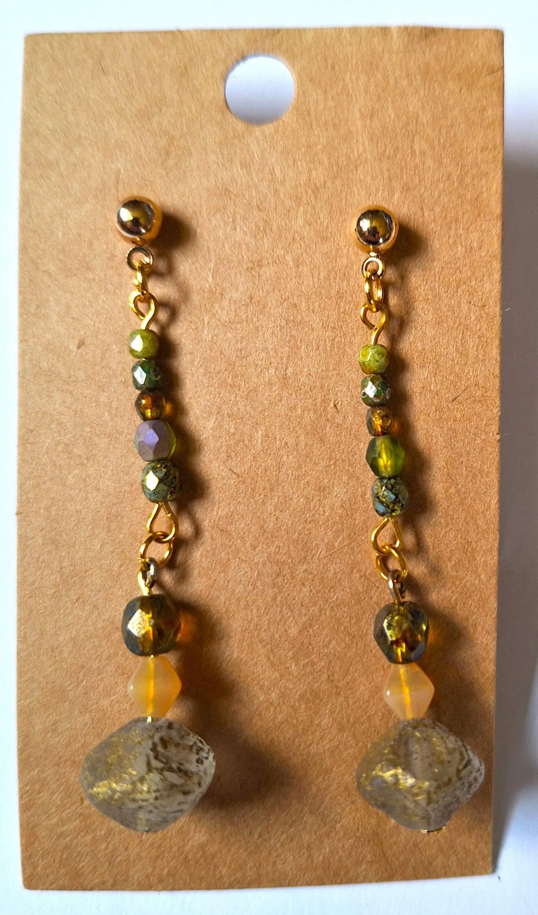 Czech Glass Earrings