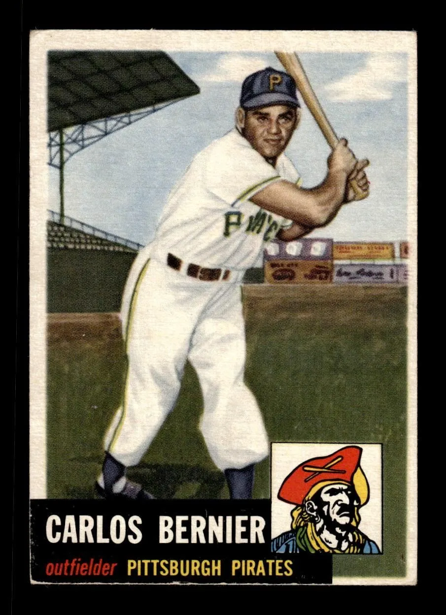 1953 Topps #243 Carlos Bernier Pittsburgh Pirates VG MM26013994