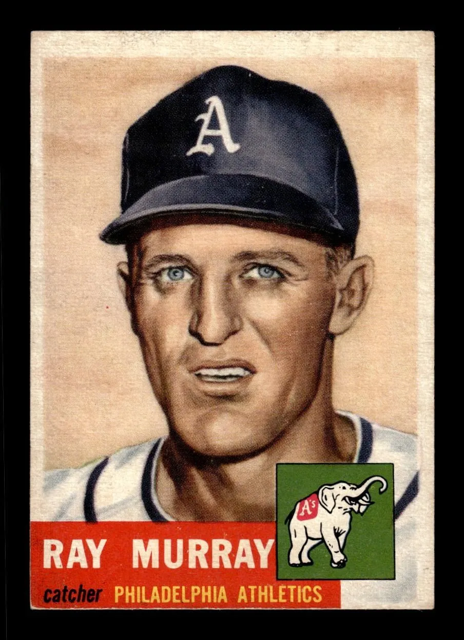 1953 Topps #234 Ray Murray Philadelphia Athletics VGEX MM26013996