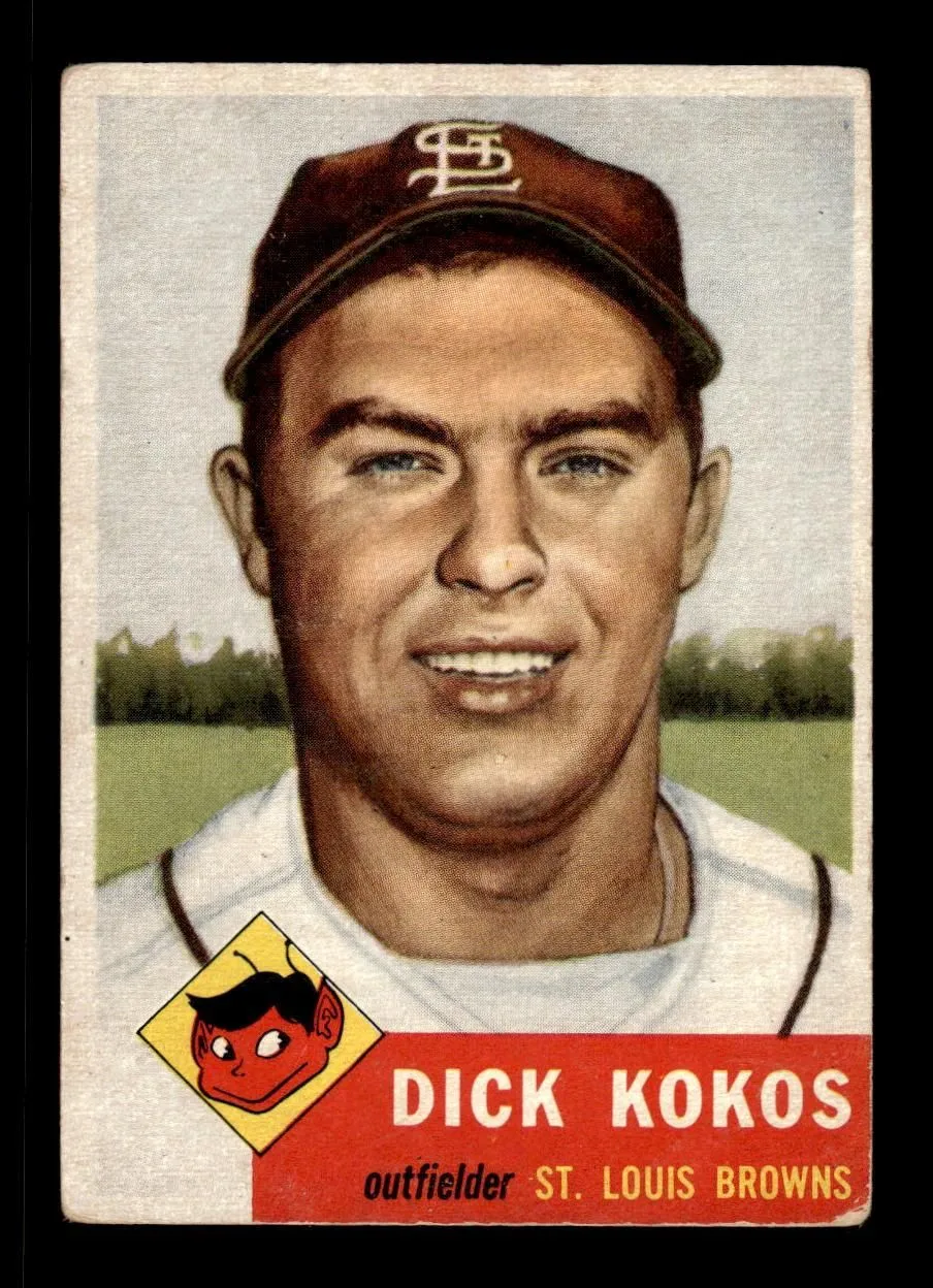 1953 Topps #232 Dick Kokos St. Louis Browns G/VG MM26013997