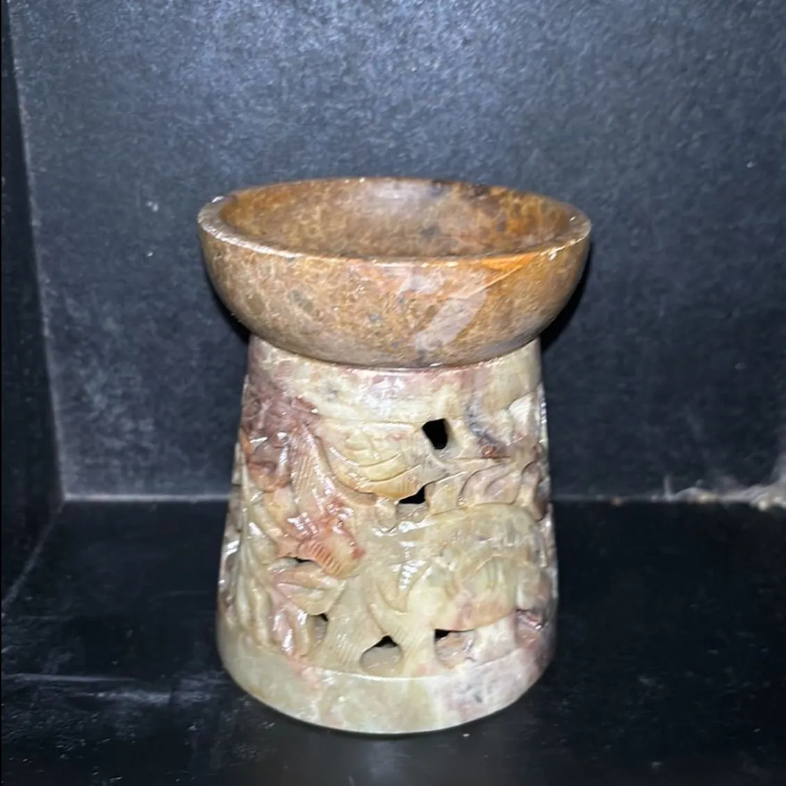 Product image for Vintage Soapstone Oil Burner 1980-90s