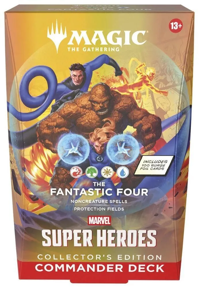 Magic: The Gathering Marvel Super Heroes Commander Deck Collector's Edition - The Fantastic Four