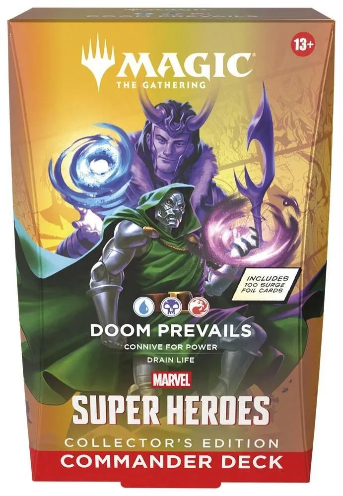 Magic: The Gathering Marvel Super Heroes Commander Deck Collector's Edition - Doom Prevails