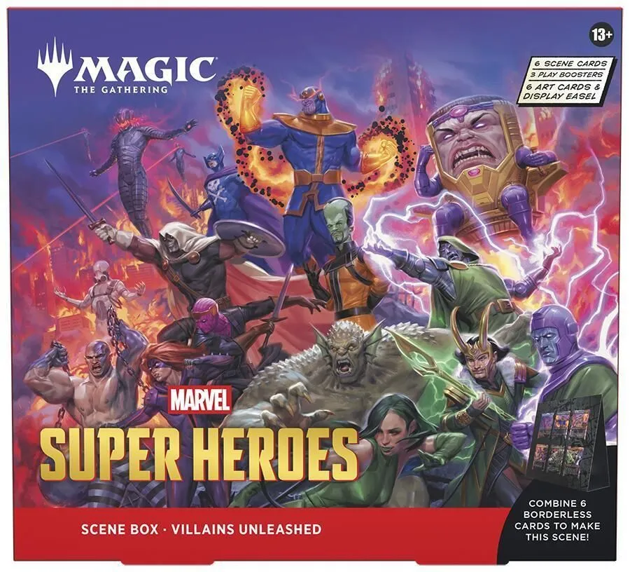 Magic: The Gathering Marvel Super Heroes Scene Box - Villains Unleashed