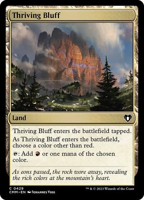 CMM, Thriving Bluff, Standard, 429, C, Near Mint, Normal, EN