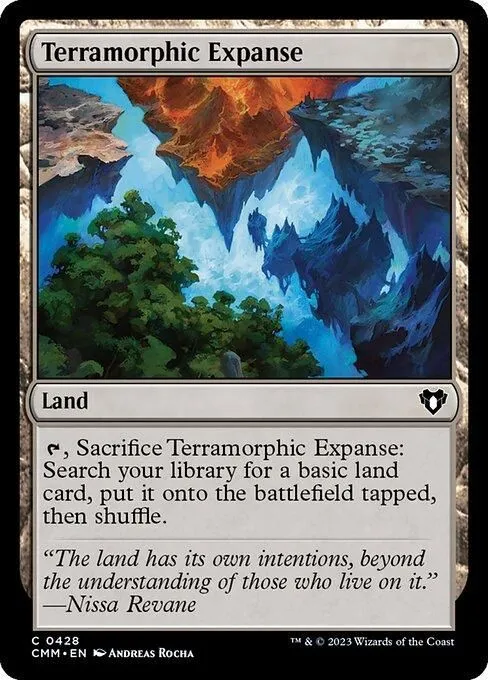 CMM, Terramorphic Expanse, Standard, 428, C, Near Mint, Normal, EN