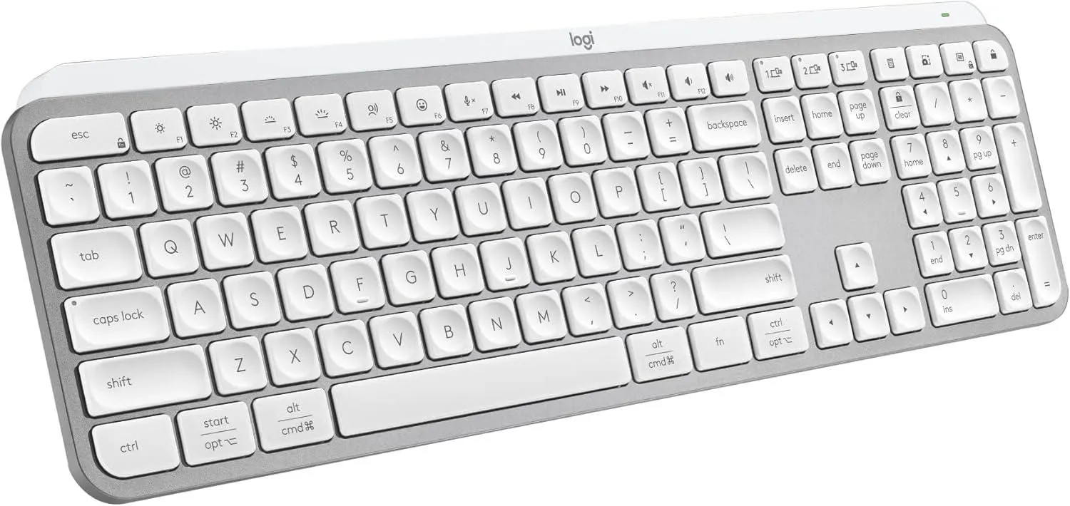 MX Keys S-PALE GREY-US-BT 920-011559