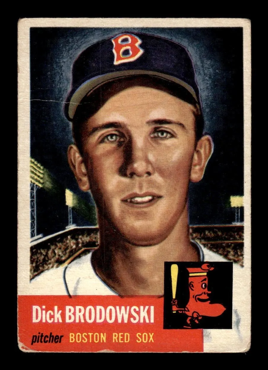 1953 Topps #69 Dick Brodowski Boston Red Sox FAIR MM26014046
